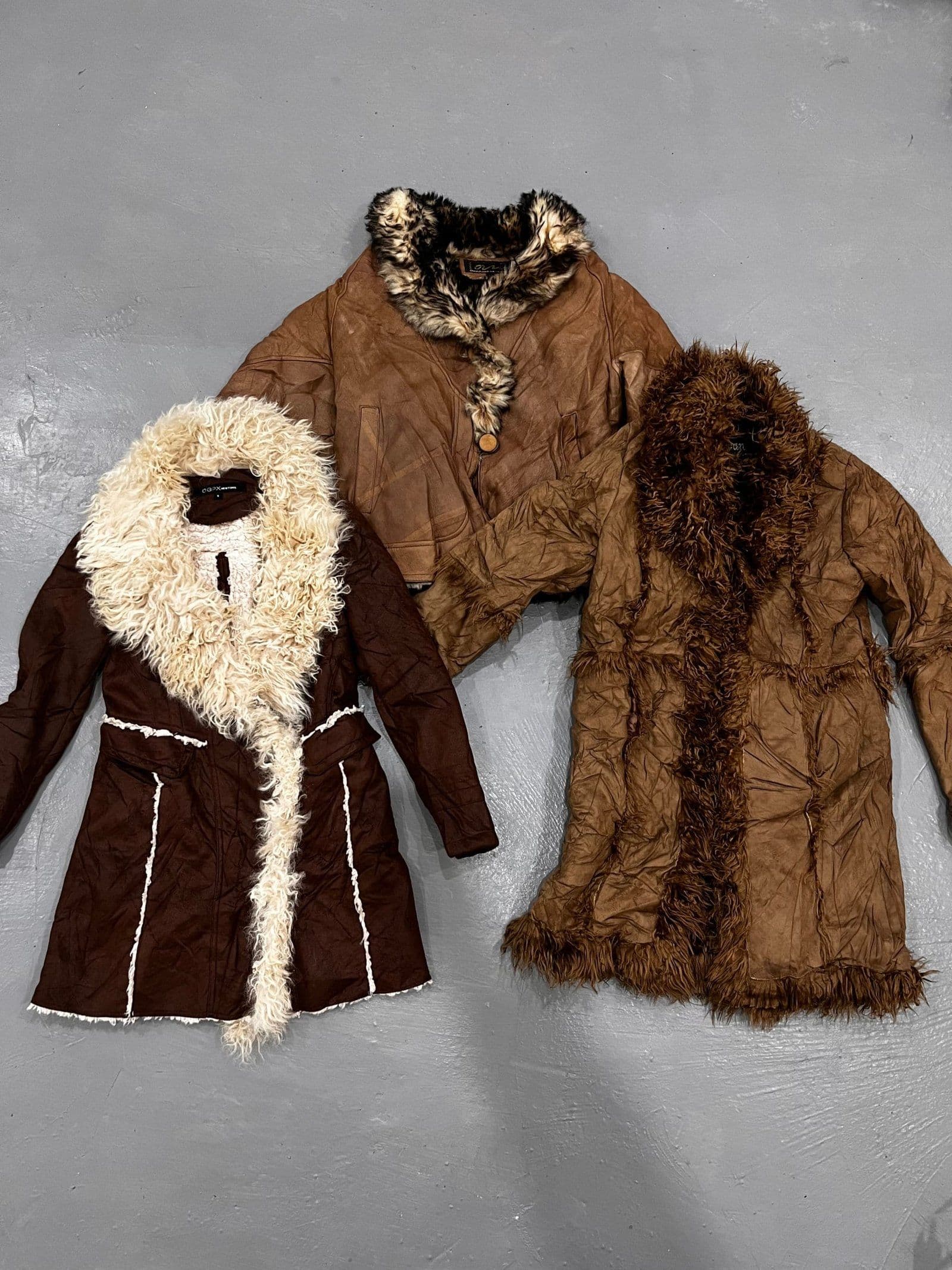 Vintage Y2K Afghan Coats -20 Pcs