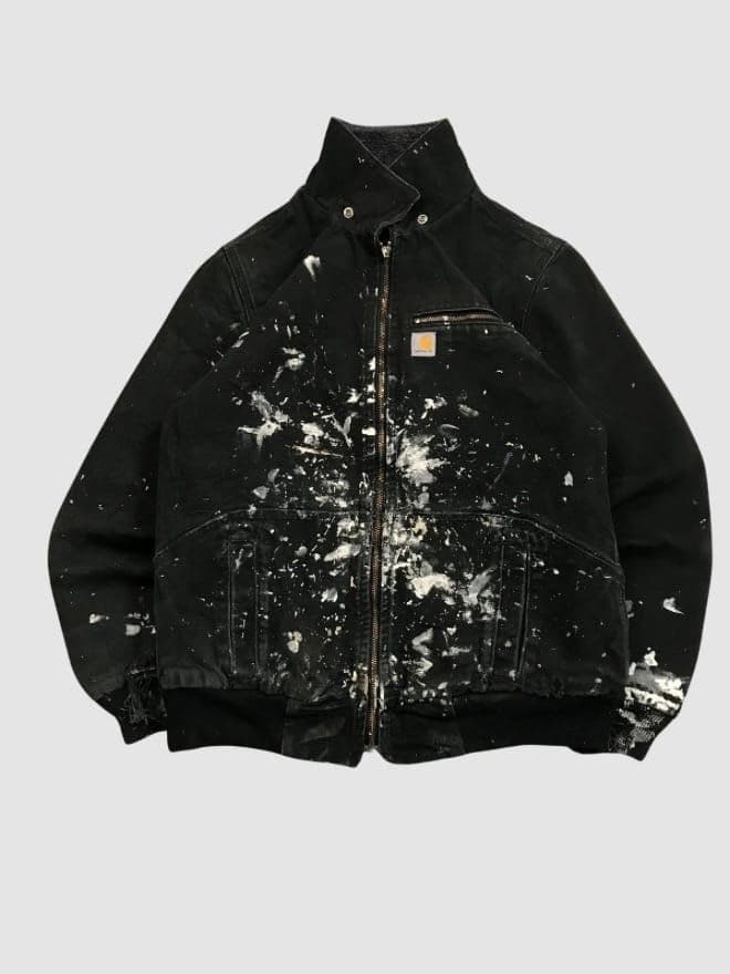 RARE 90S VINTAGE CARHARTT SANTA FE PAINTED JACKET