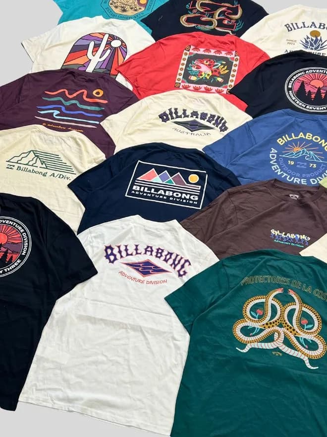 Bundle Of Brand New Billabong T-Shirt