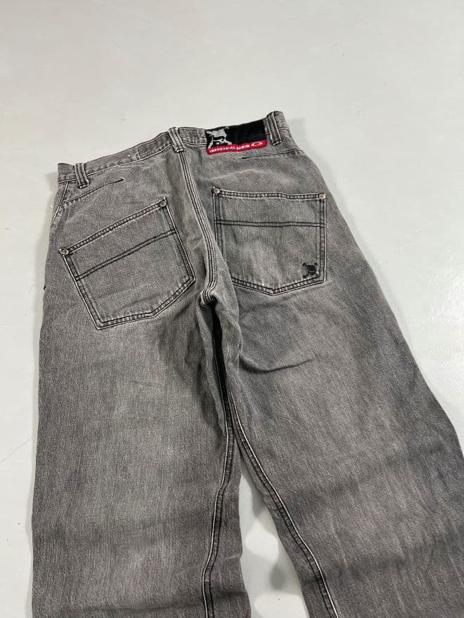 Vintage Oakley Baggy Fit Denim Jeans – Y2K Loose Streetwear alternate