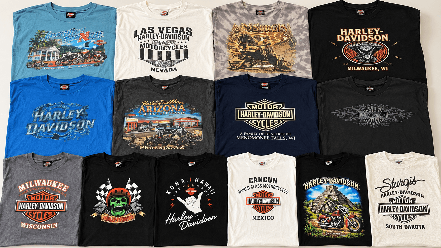 vintage Harley Davidson t shirts