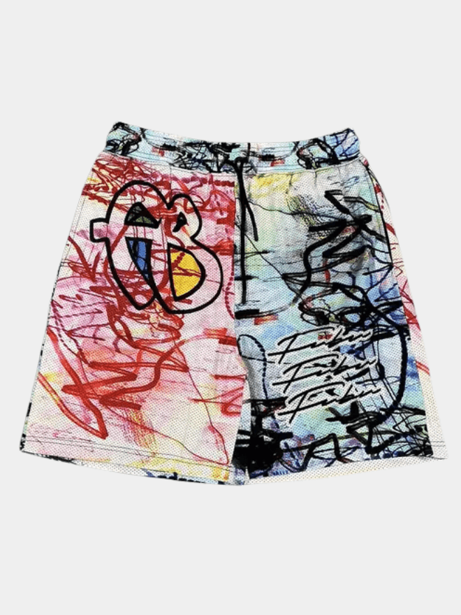 FUBU Multicolor Basketball Shorts