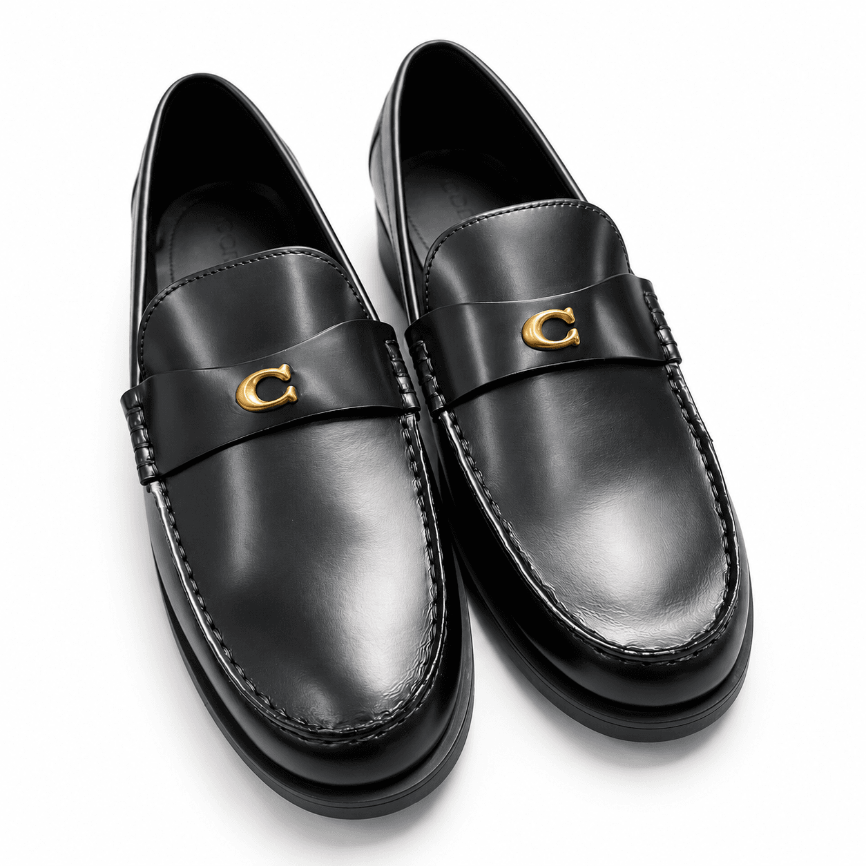 Black Loafers Wholesale Bundle 10 Pairs, Matte & Shiny Finish