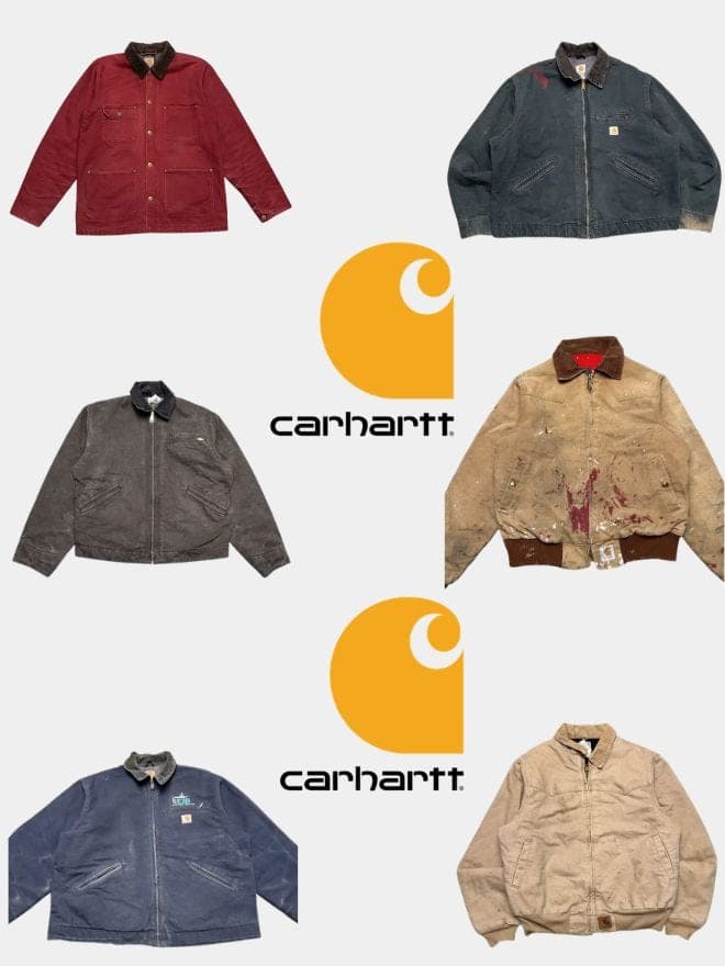 Bundle Of Vintage Carhartt Blanket-Lined Jacket