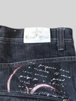 -6% Vintage raw blue baggy skater jor