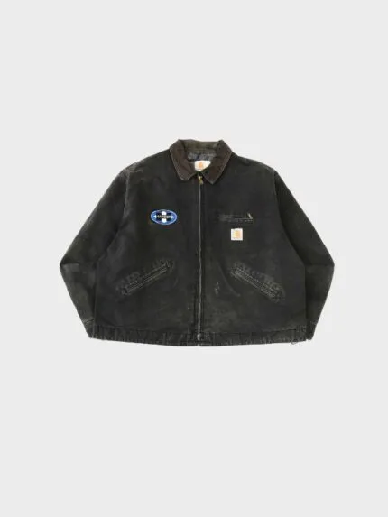 Vintage Carhartt Harder J001 BLK Detroit Qulit Lined Jacket