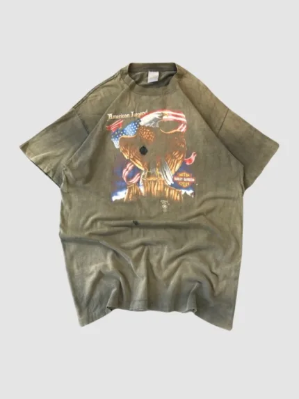 VINTAGE 1988 HARLEY DAVIDSON GRAPHIC SINGLE STITCH TEE