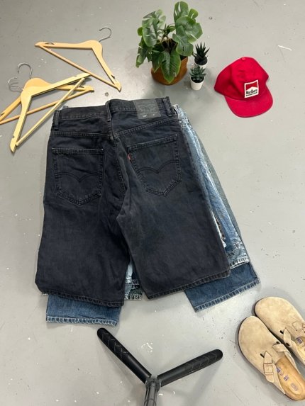 VINTAGE X LEVIS MIX CODE PAPER TAG SHORT (BUNDLE)