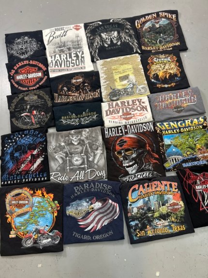VINTAGE X HARLEY DAVIDSON GRAPHIC T (BUNDLE)