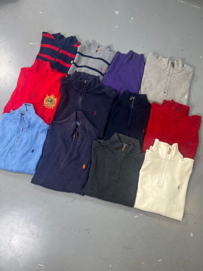 VINTAGE X POLO QAURTER ZIPPERS ( BUNDLE ) - Image 2