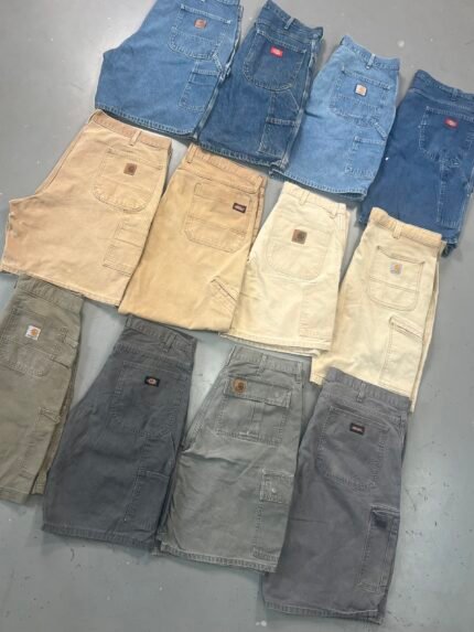 VINTAGE X CARHARTT X DICKIES SHORTS ( BUNLDE )
