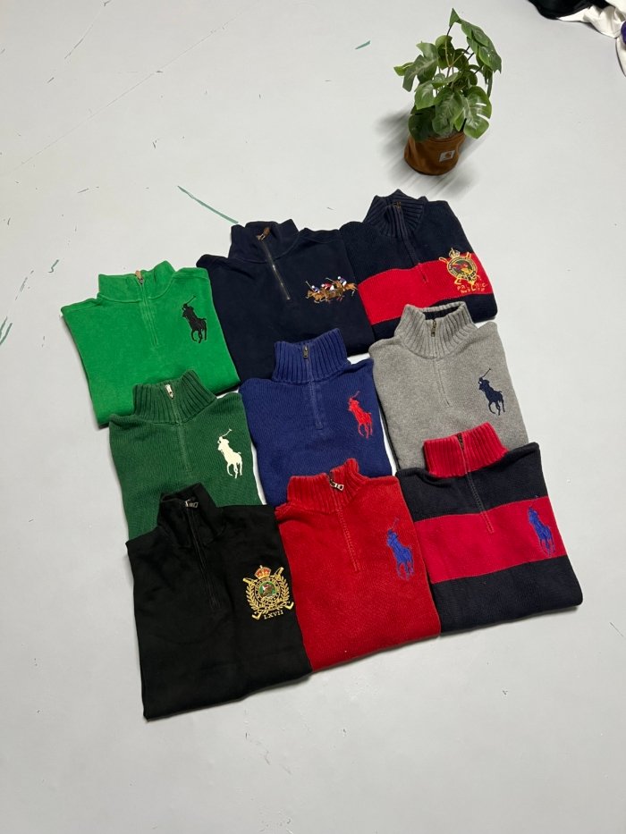 VINTAGE X BUNDLE X POLO X BIG PONNEY X ZIPPERS - Image 2