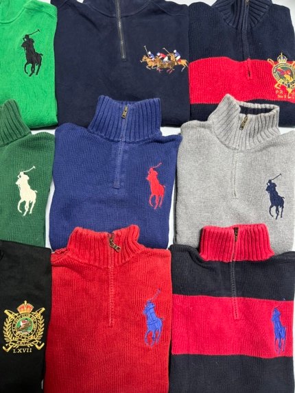 VINTAGE X BUNDLE X POLO X BIG PONNEY X ZIPPERS
