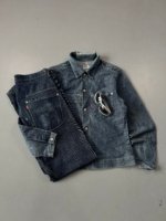 SET OF 2 VINTAGE LEVIS ENGINEER'S - Image 2