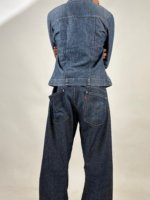 SET OF 2 VINTAGE LEVIS ENGINEER'S - Image 5