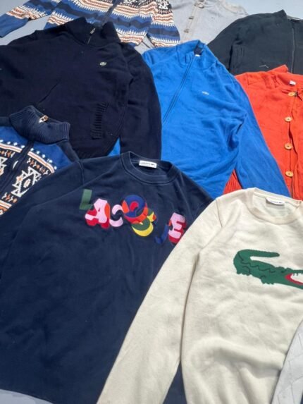 BUNDLE OF 20 VINTAGE LACOSTE KNIT