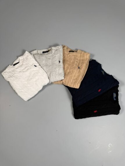 FACTORY LEFT OVER RALPH LAUREN POLO CABLE KNIT (35)